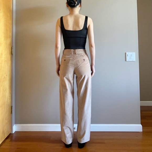 Aritzia The Group by Babaton Quota Pant gold camel cream tan - Picture 2 of 12